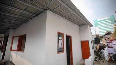 Program Bebenah Kampung: 100 Rumah Siap Rampung Juli Mendatang