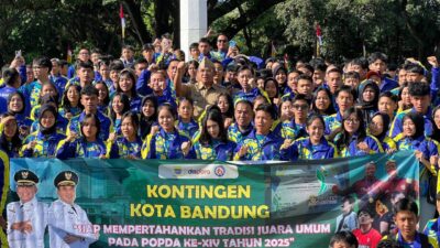 Lepas Kontingen Popda, Kang Asmul Optimis Pertahankan Gelar Juara Bertahan