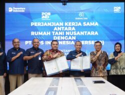 Pos Indonesia Bersama Rumah Tani Nusantara Perkuat Rantai Pasok Pangan Nasional