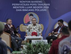 UKRI Gelar Nobar Pernyataan Pers Tahunan Menlu 2026