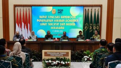 ​Mahkamah Agung dan PT Pos Indonesia Bersinergi Finalisasi Handbook & Review Kerjasama 2025