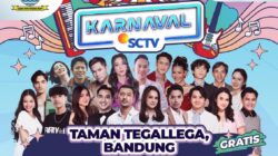 Musisi Top Hingga Bintang Sinetron Meriahkan Karnaval SCTV 2026 Bandung