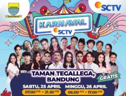 Musisi Top Hingga Bintang Sinetron Meriahkan Karnaval SCTV 2026 Bandung